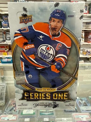 2025-26 Upper Deck Hockey Series 1 HOBBY BOX Look for Young Guns Factory Sealed