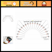 Large Joint Goniometer Protractor - Cervical Rotation & Flexibility Measurement