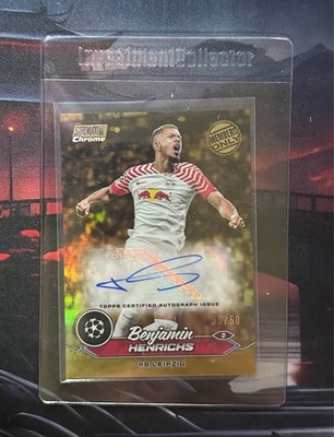 Topps Stadium Club Chrome - Benjamin Henrichs Members Only - Auto /50 - 2023/24