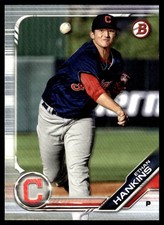 2019 Bowman Prospects Ethan Hankins Cleveland Indians #BP-15