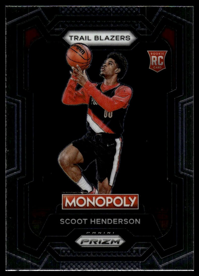 2023-24 Panini Prizm Monopoly #75 Scoot Henderson RC