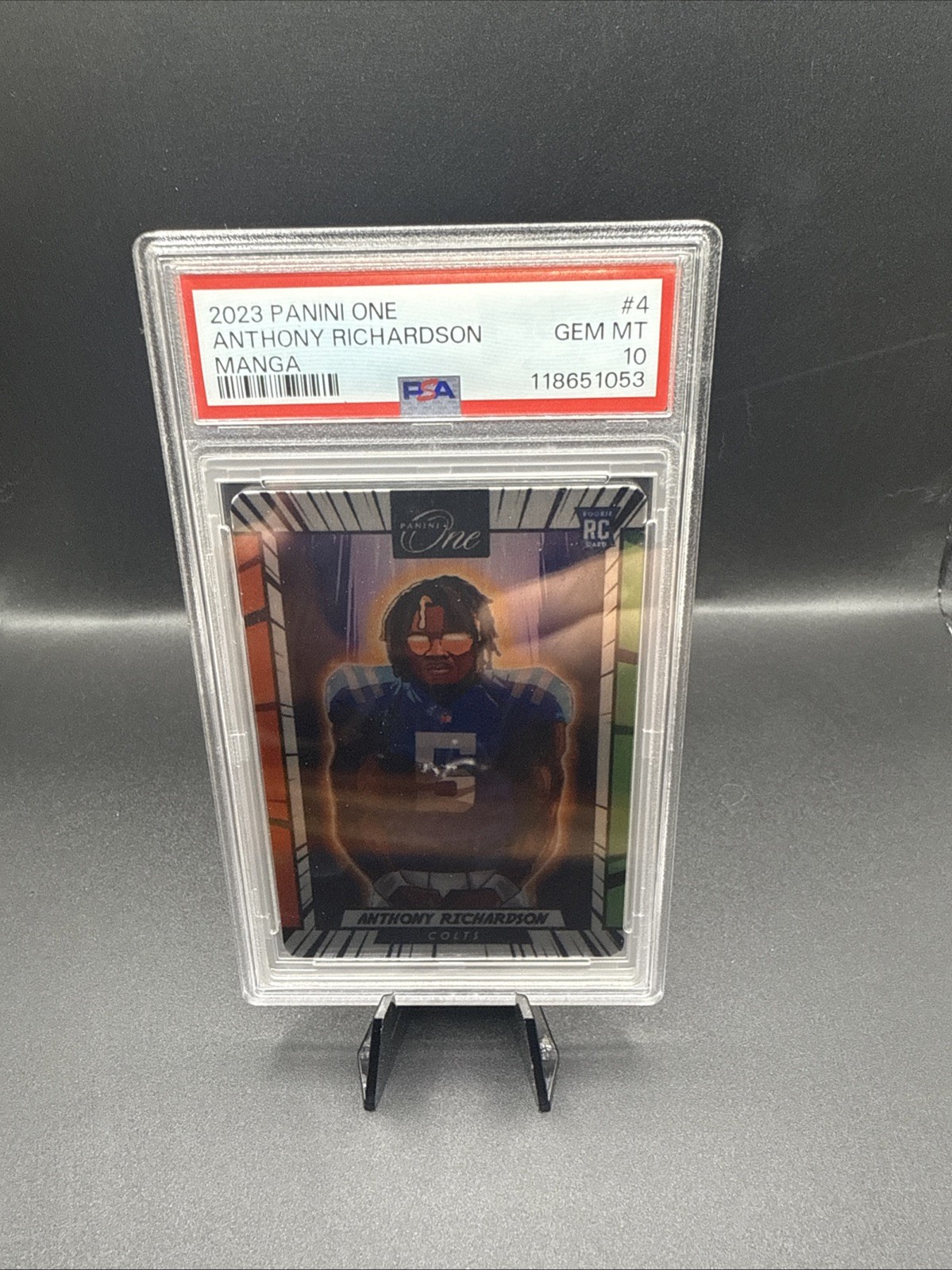 2023 Panini One - Manga Anthony Richardson #4 (RC) POP 1