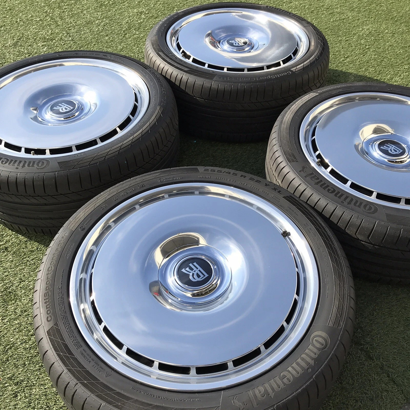 22 PHANTOM OEM GENUINE RIMS TIRES WHEELS STOCK FACTORY 22" ROLLS ROYCE 24 POLISH