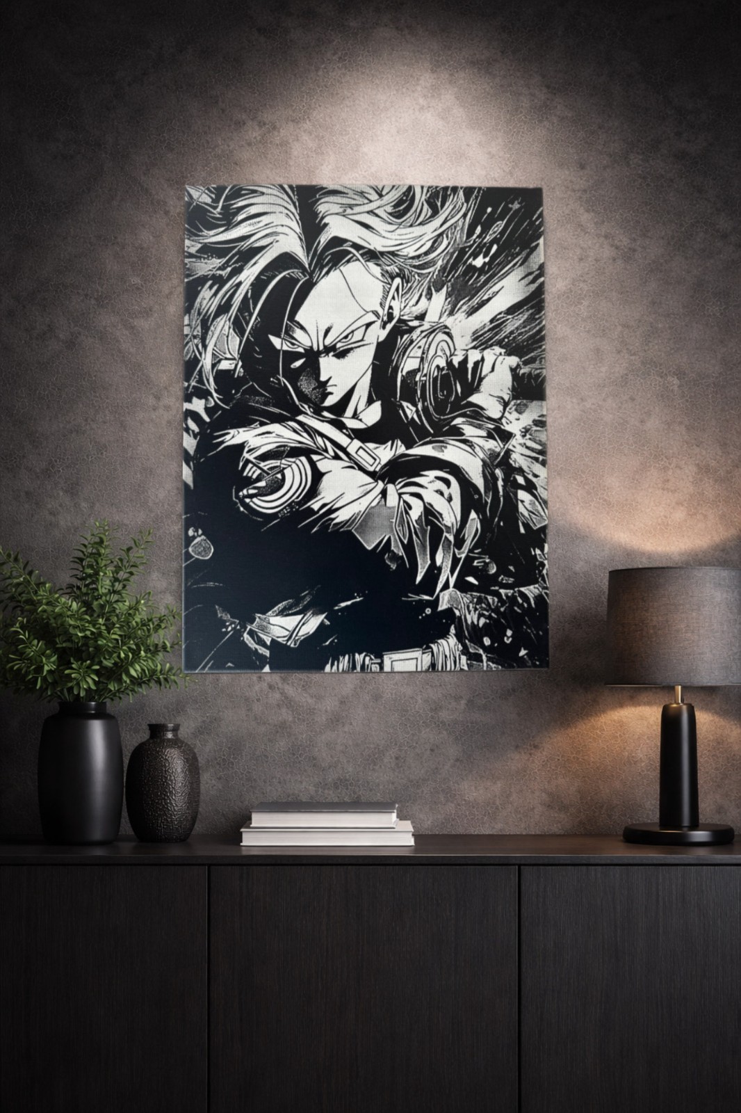 Tableau Trunks DBZ idée cadeau manga idéal pour adolescent - 2