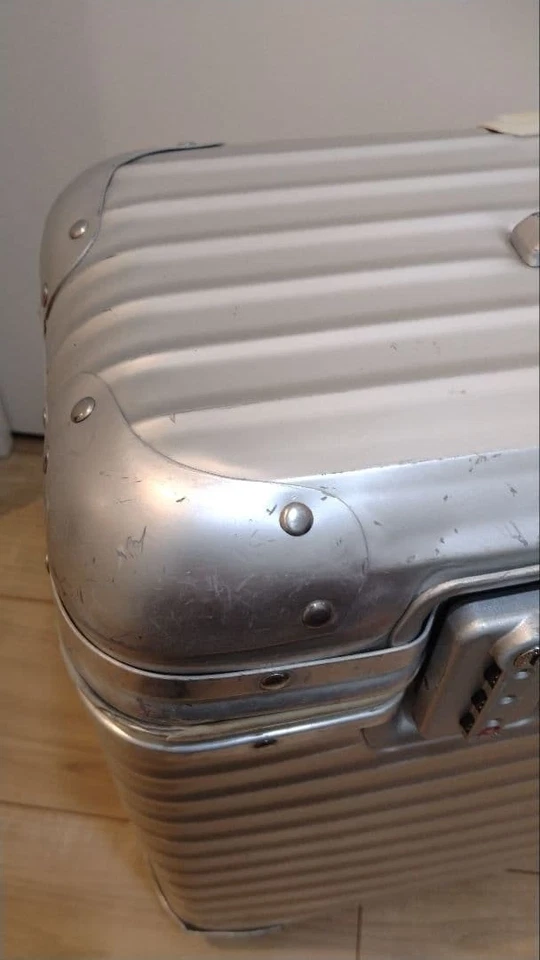 Rimowa Pilot Trolley Silver 2-wheels Carry Case Suitcase - Image 4 of 4