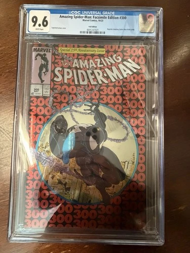 Amazing Spider-Man 300 CGC 9.6 Foil Facsimile Variant First Appearance VENOM