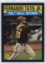 2021 Topps 1986 Topps All-Star Baseball Blue Fernando Tatis Jr #86AS22 7fr