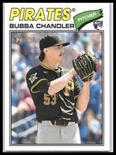 Bubba Chandler 2026 Topps Series 1 - Base Player Number Variations  #283 Pirates