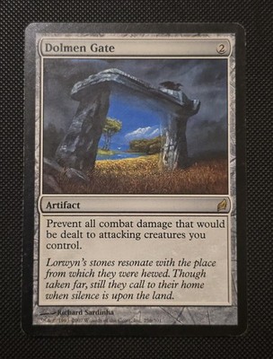 Dolmen Gate Lorwyn Rare Artifact Regular 256/301 Magic: The Gathering MTG MP-LP