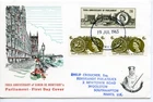 1965 PARLIAMENT ORD.+PHOS GREAT BRITAIN QE2 ILLUS. FDC EVESHAM FDI PMK VGC