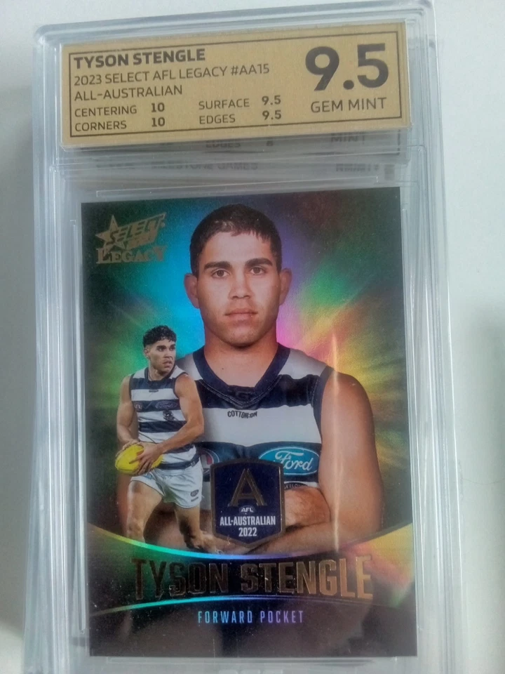 6 Graded Geelong Cards 7.5 8 8.5 9 9.5 9.5 - image 2 of 4