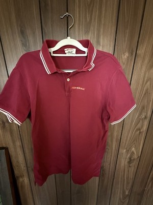 Burgundy Prada Polo Shirt Large