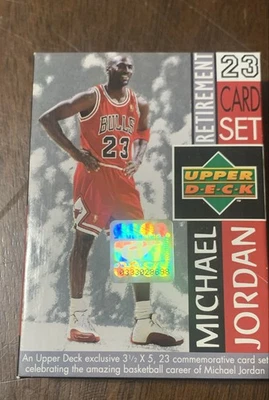 Michael Jordan Retirement Card for sale | eBay