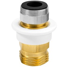 Dishwasher Snap Coupling Adapter, Faucet Adapter 3/4 Inch, golden white black