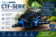 AquaForte CTF Teichpumpen &ndash; Energiesparende Filter-Bachlaufpumpen von 3000-20000