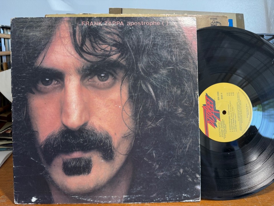 FRANK ZAPPA 7X VINYL LP ~ FREAK OUT ZOOTS ONE SIZE BAND L.A. APOSTROPHE ...