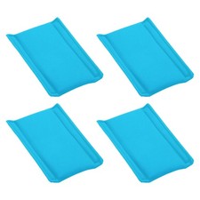 4PCS Camera Bag Divider, 7.48 x 5.91 x 0.63Inch Shockproof Protecting,Light Blue