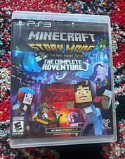 Minecraft: Story Mode The Complete Adventure (PS3, 2015) E10+ NTSC 1 Player