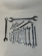 A Lot Of 19 Vintage Usa Made Craftsman Wrenches 732-1 516 Large Lot