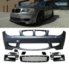 Sport Front Sto�stange vorne +Luftf�hrung passt f�r BMW E81 E82 E87 M EVO + ABE*