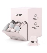 Grind 100 Nespresso® Compatible Coffee Pods 0.36 per lighter