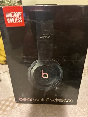 Beats by Dr. Dre Solo2 Wireless On-Ear Headphones (Black) NEW