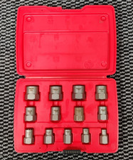 147366 Snap On 13pc Bolt Extractor Set Bex 13a Pre Owned