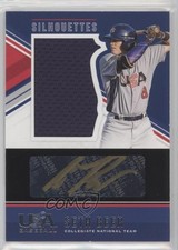 2018 USA Baseball Stars & Stripes Black Gold Jerseys 7/89 Seth Beer #20 Auto 9gy