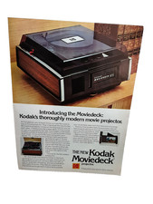 1974 Kodak Moviedeck 475 Projector Vintage Ad Home Movie Print
