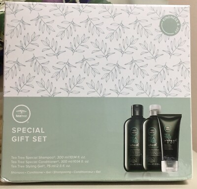 Kit Paul Mitchell Tea Tree Special Shampoo , Special Conditioner & Styling Gel
