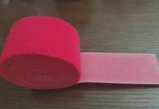 VELCRO® Brand Reusable ONE-WRAP Strap Dbl Sided 2" x12ft. (4yards) RED
