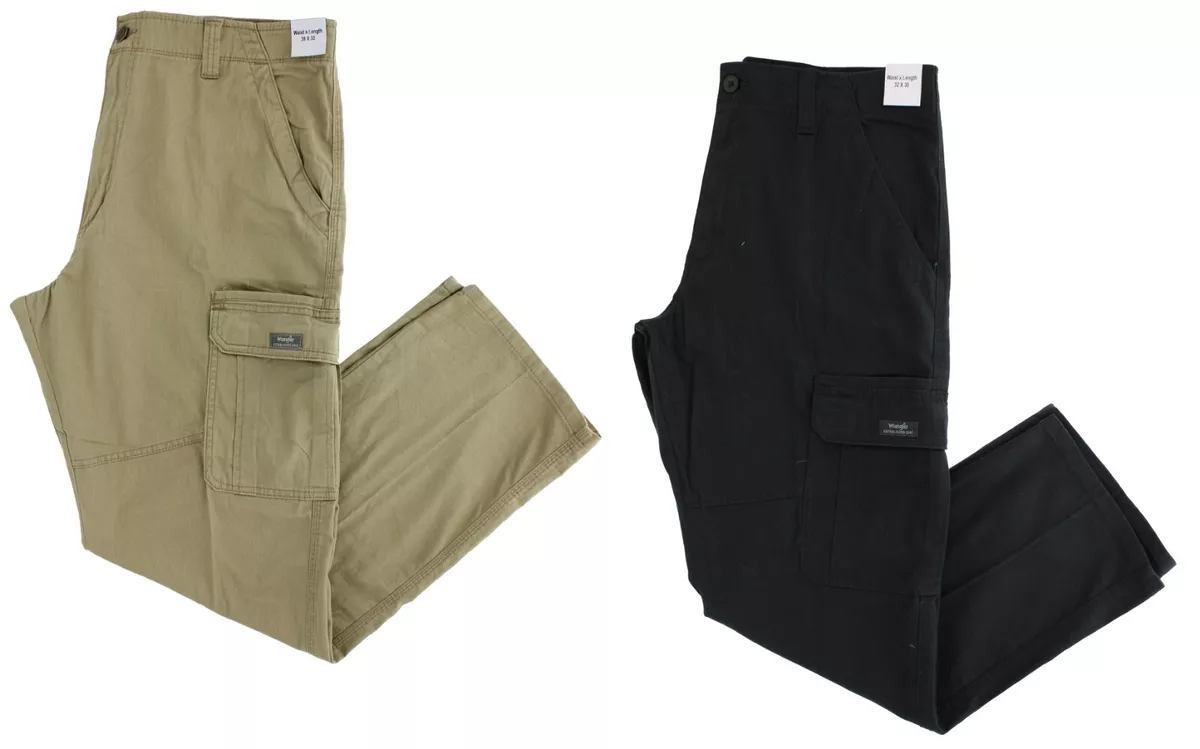 Wrangler men's straight fit twill cheap pant