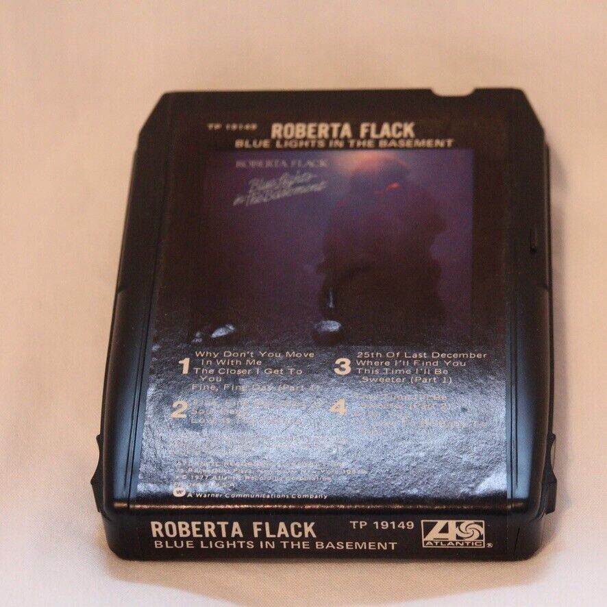 Roberta Track Roberta Flack 8-Track Tape Album Blue Lights in the Basement 1977 ...
