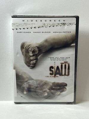 Saw (DVD, 2004) - slight damage to case