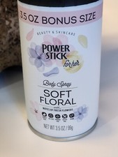 Power Stick Soft Floral Body Spray SET OF 2 NEW Free Shipping