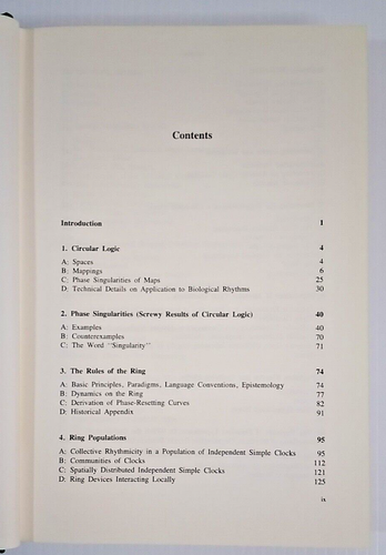 Biomathematics Ser.: The Geometry of Biological Time by Arthur T. Winfree... - Imagen 14 de 18