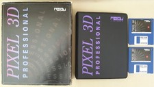 Pixel 3D Professional v1.03  1992 Axiom Amiga Software LightWave 3D/Imagine etc.