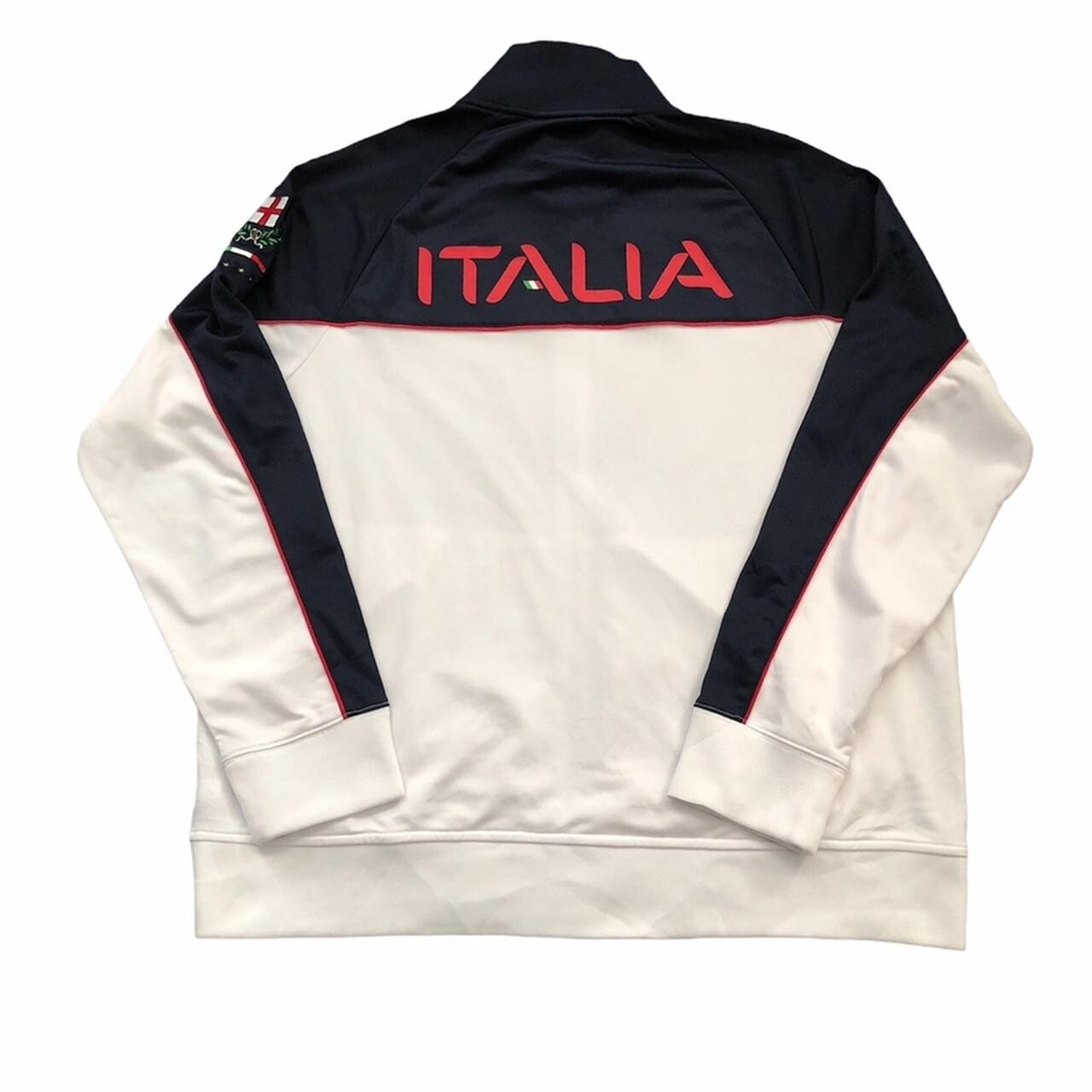 Giacca da pista vintage Fila Sport Italia full zip