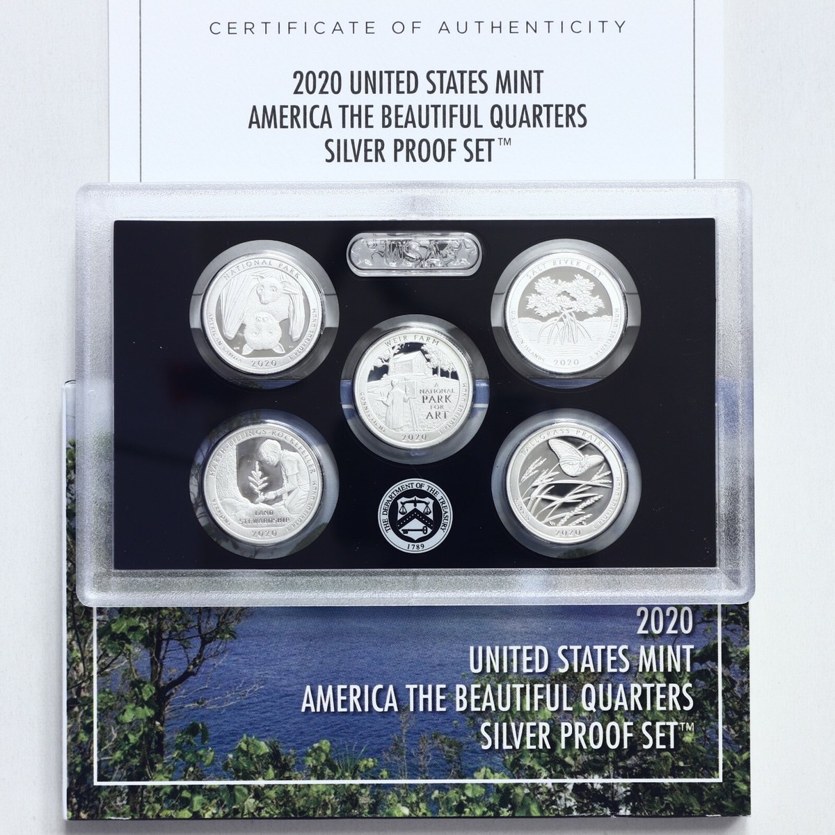 2020 Quarter SILVER proof set | eBay