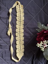 New Handmade Crochet Headband-yellow