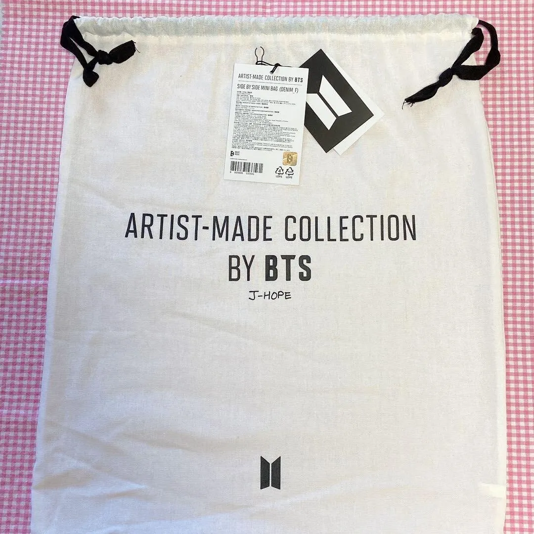 BTS Artist Made Collection J-HOPE SIDE BY SIDE Mini Bag w/Photo Card K-Pop  NEW