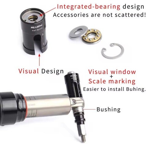 🇬🇧 Rear Shock Bushing Disassembly Tool Mountain Bike Suspension Rock Shox - Picture 3 of 4