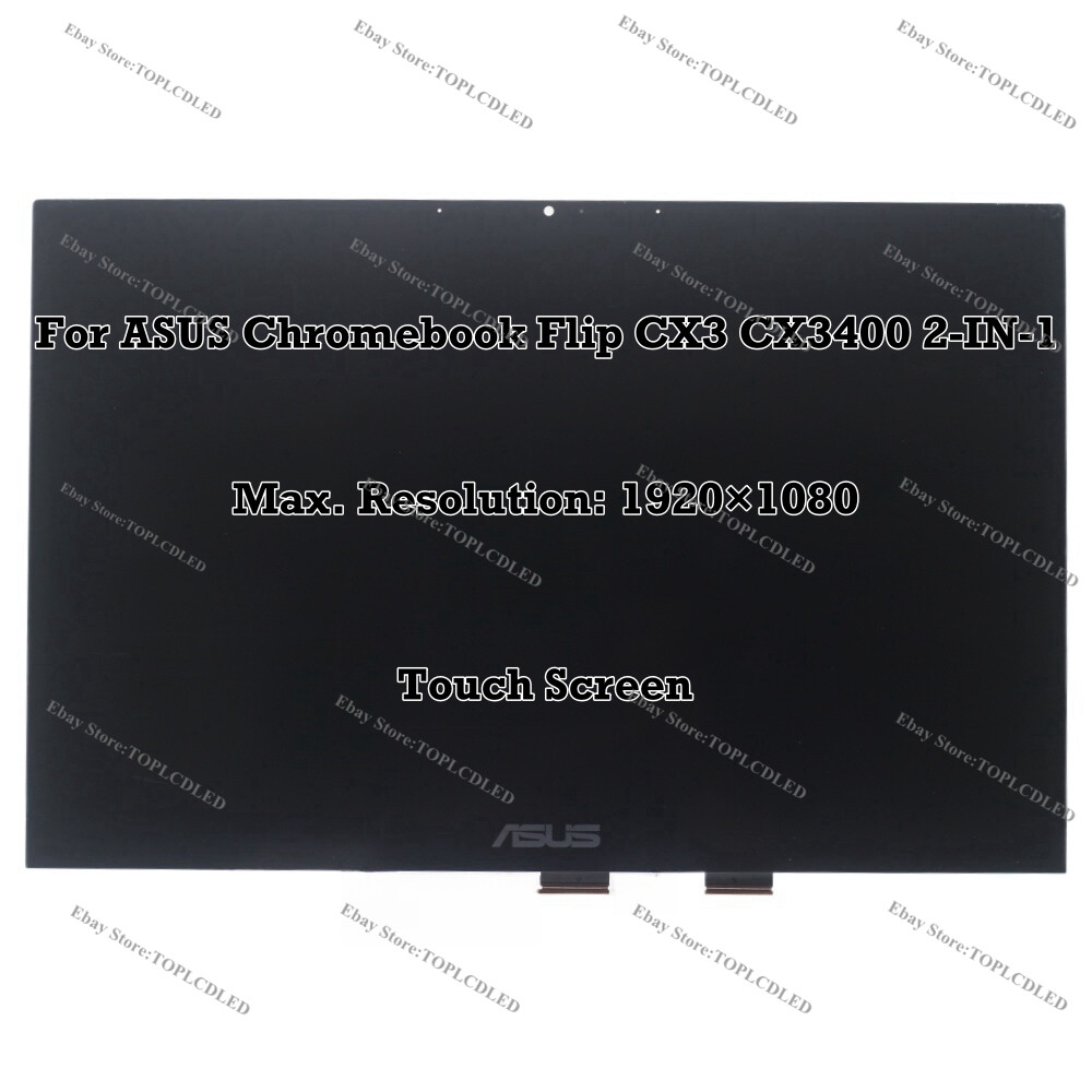 ASUS Chromebook Flip CX3 CX3400 2-IN-1 FHD B140HAN04.0 LCD Touch Screen Assembly