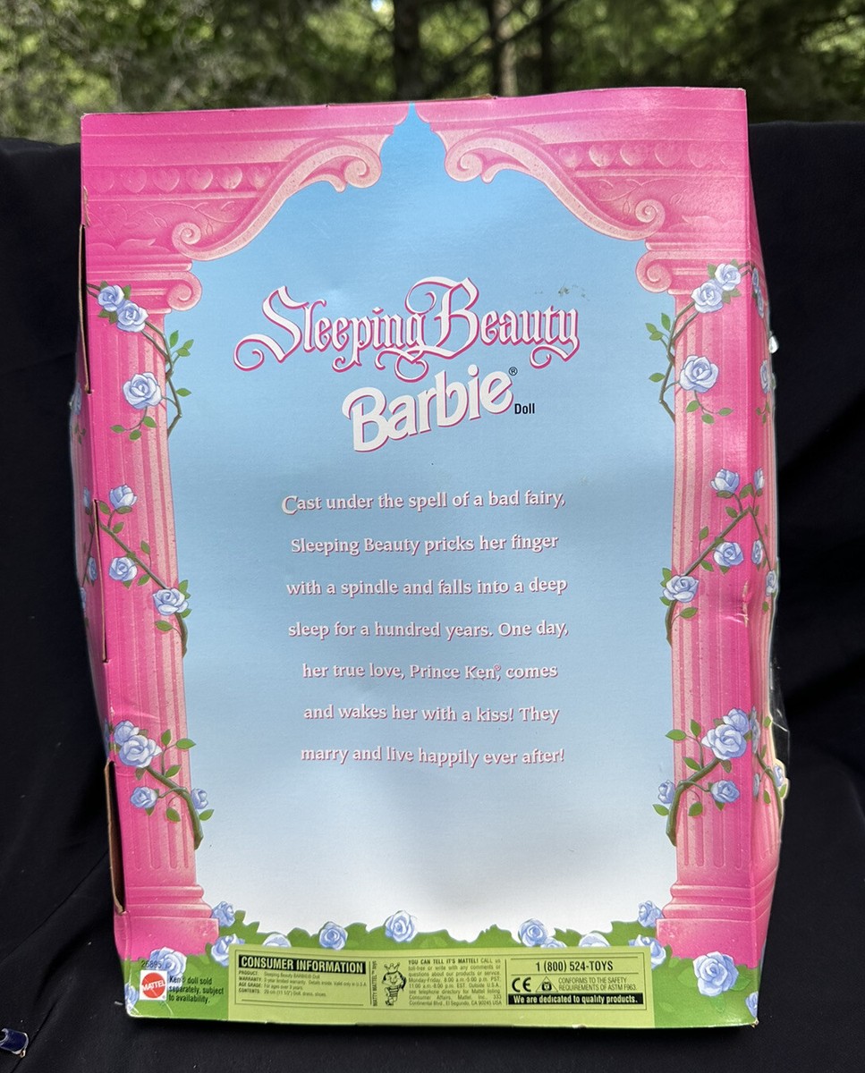 バービースリーピングビューティー Barbie as Princess Aurora, Sleeping Beauty Doll, 1997 Mattel