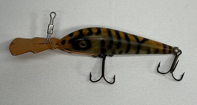 Heddon Tiger & Deep Dive Tiger ルアー 2個セット Vintage Heddon Deep Dive Tiger, Two Treble Hooks Fishing Lure | eBay