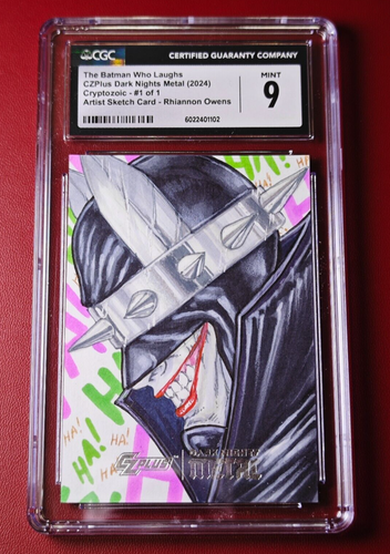 2024 Sketchkarte CZPlus The Batman Who Laughs 1/1 Rhiannon Owens