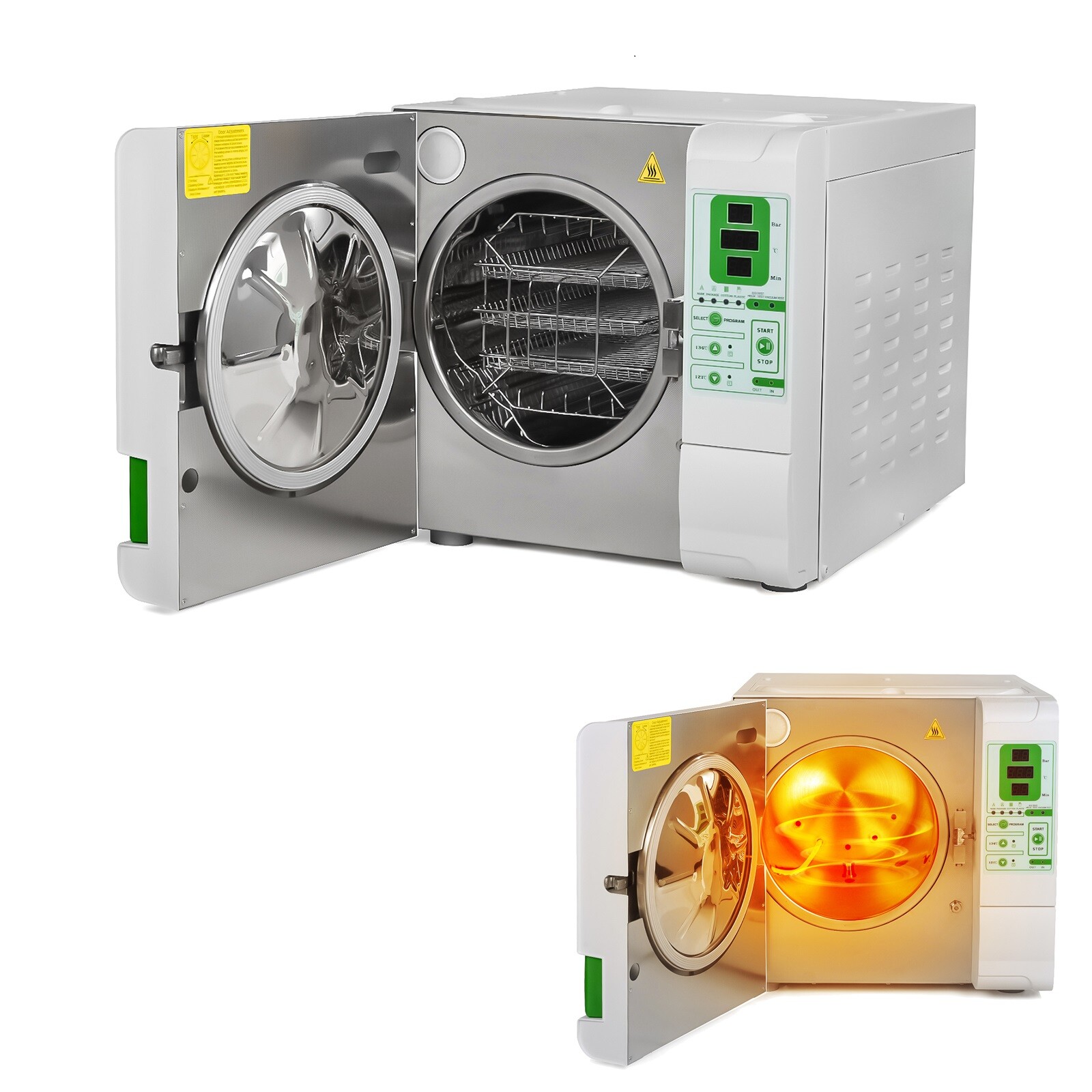 23L Table Top Class B Dental Autoclave Pressure Steam Sterilizer Drying JY-23