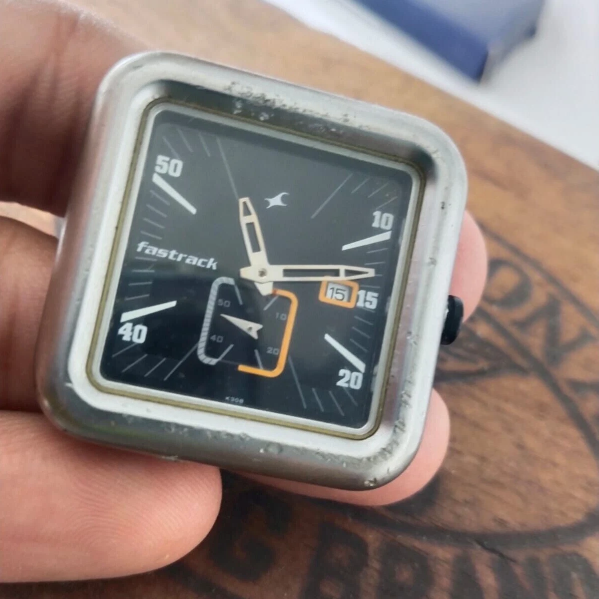 Square Fastrack Mens Wrist Watch Classic Function Watch