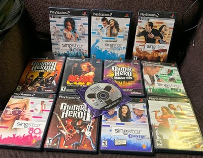Guitar Hero &amp; Other Music Games for PlayStation 2 PS2- Pick from 