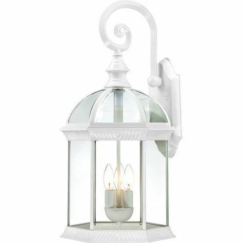 Nuvo 60-4967 - 26" Outdoor Wall Light in White Finish with Clear Beveled Glass - Picture 1 of 1